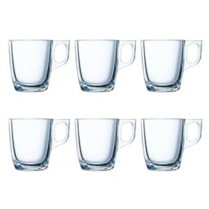 Dele kaffekopsæt Luminarc Nuevo Gennemsigtig Glas 90 ml 6 Dele