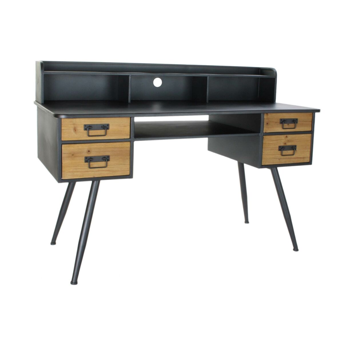 Skrivebord DKD Home Decor Metal Gran (135 x 60 x 95 cm)