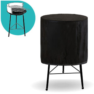 Beskyttelsesdæksel til grill Sort PVC 71 x 71 x 56 cm