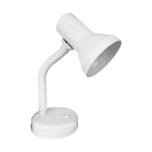 Skrivebordslampe EDM 30251 London Hvid Metal 60 W 12,5 x 20 cm E27 Flexo/skrivebordslampe