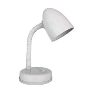 Skrivebordslampe EDM 30257 Amsterdam Hvid Metal 60 W 13 x 34 cm E27 Flexo/skrivebordslampe (1 enheder)