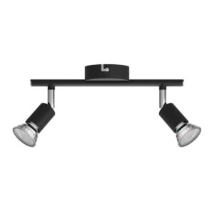 Rampelys Philips limbali Sort GU10 (2 enheder)