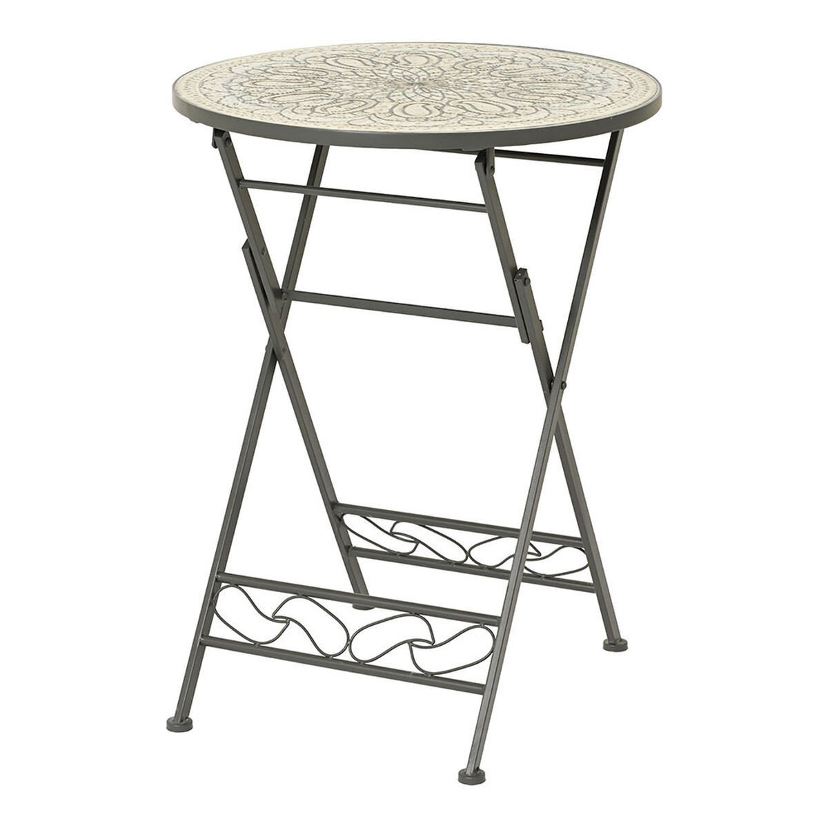 Bord Bistro 899263 Sort Jern Ø 60 x 76 cm