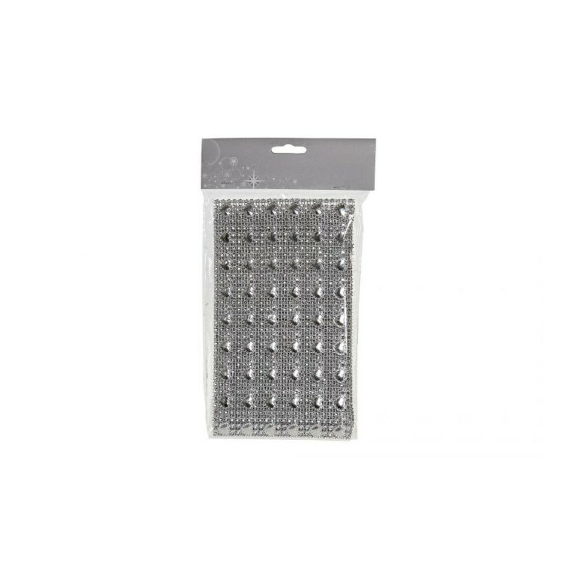 Juleguirlande DKD Home Decor Gylden Sølvfarvet PVC 150 x 12 x 0,1 cm